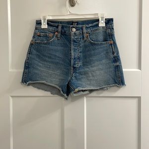 Gap, high waisted, denim shorts